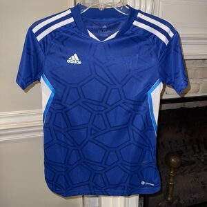 NEW! Adidas Condivo 22 Match Day Jersey Royal Blue Top GS0177 Women's Size XS